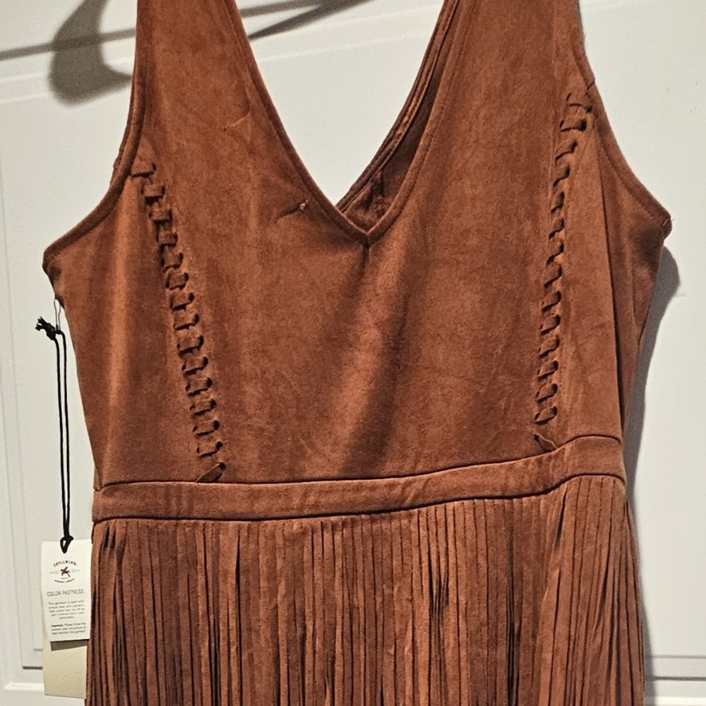 Idyllwind Faux Suede Fringe